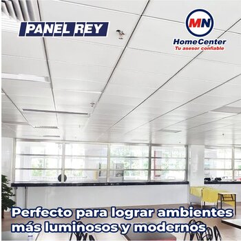 Plafón Yeso Clean Rey 7MM 0.61 X 0.61 M (8 PZA)