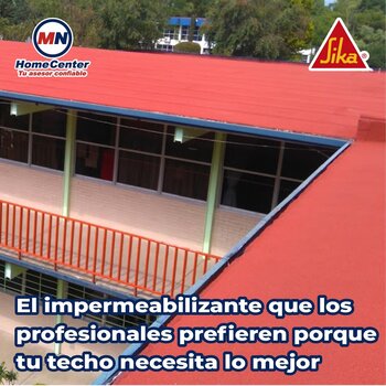 Imper prefabricado APP Sikashield 4.5mm F PL gravilla roja