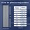 Panel Lambrin para Pared WPC Interior Gris 16.5X290X2.2 CM