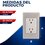 Placa 3 Módulos Contacto Doble Lucek BP06MP
