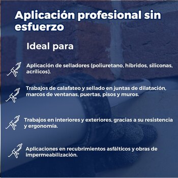 Pistola Salchicha Sika Pistolet Universal