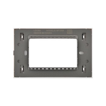 Placa Ciega Lucek Flat Blanco