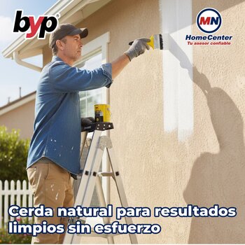 Brocha Byp de cerda natural La Buena 4” pulgadas