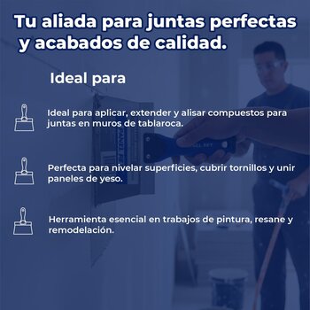 Espátula Acero Inoxidable Panel Rey 12 pulgadas