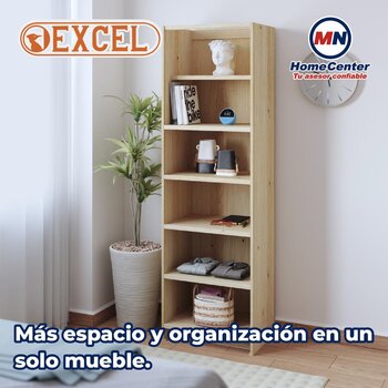 Cajonera Madera de Pino 6 Niveles Excel 47.62x181.60x41.27 cm