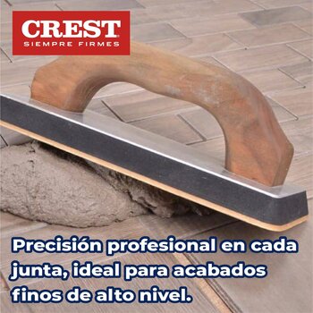 Boquilla sin arena 5 kg Crest color ladrillo