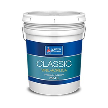 Pintura Vinil Acrílica Mate Classic Blanco 19 L