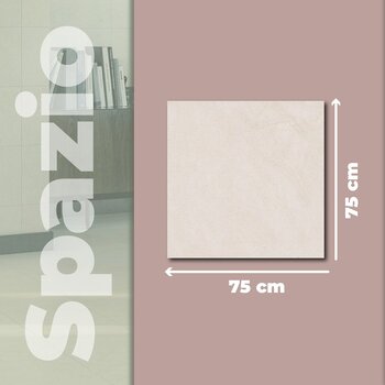 Piso Spazio Crema Daltile 75x75 cm Rectificado