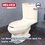 Sanitario WC Alargado Marfil 4.8 L Helvex Rodano 16