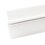 Guarda Polvo Aluminio Blanco 1 m