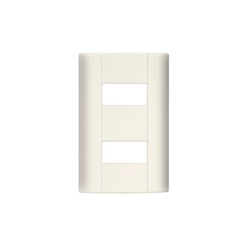 Placa 2 Salidas Modus marca Bticino Marfil