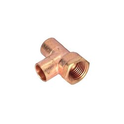Tee Cobre Rosca Interior Lateral ½ mm ½ T