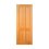 Puerta Madera Rústica Pino 91 x 213 cm para Interior 4 Tableros