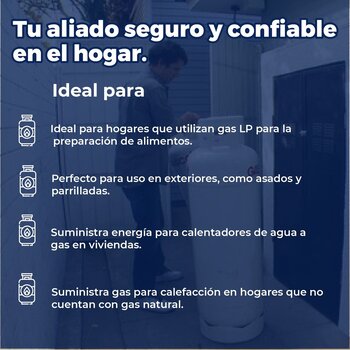 Tanque de Gas Tatsa 10 Kg