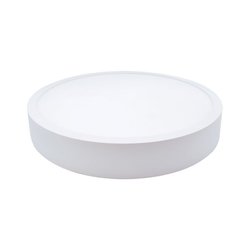 Luminario Led sobreponer Drum blanco Estevez cálido 25 W