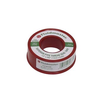 Cinta Teflón 13 MM 1/2 X 6.60 M Sellado Superior Fluidmaster