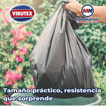 Bolsa de Basura Biorollo Virutex 50X70 CM 10 PZA