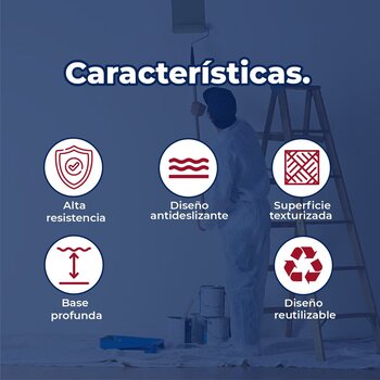 Charola Profesional para Pintura Byp 9 pulgadas