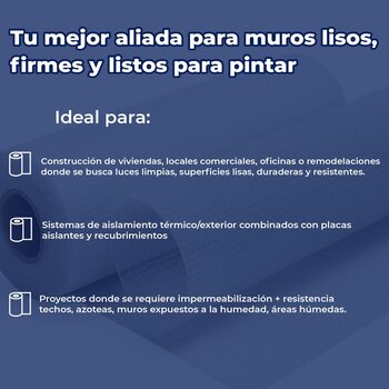 Malla de fibra de vidrio para aislamiento Fanosa 50 metros