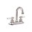 Mezcladora para Lavabo Rugo 4 Piruli Blanco Cromo
