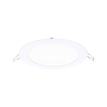 Luminario flat eco 7 pulgadas led 12 watts luz blanca