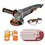 Combo Esmeriladora Profesional 4 1/2, 950w Guante, Lente y Disco