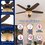 Ventilador Builder Deluxe 52 pulg Bronce nuevo Hunter