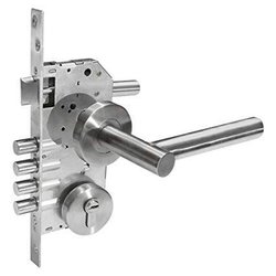 Cerradura Entrada T Dexter Alta Seguridad Ll/Ll Acero Inox.