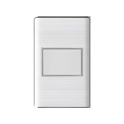 Placa Ciega Blanco Luxica