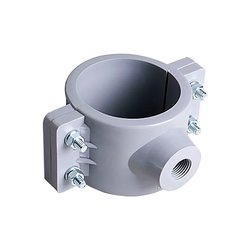 Abrazadera PVC Hidráulica 4 x ¾ pulg