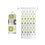 Cortina Para Baño 180x180 cm Poliéster Flover Line Euro Showers