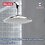 Regadera Redonda 7" de Chorro Fijo Plato Ancho Helvex H-3004