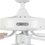 Ventilador de cielo CoolFan Architect Blanco 52 pulg