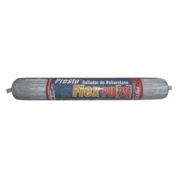 Sellador Poliuretano Presto Flex PU25 Gris 600 ML