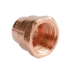 Conector Cobre Rosca Interior 19 mm ¾