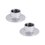 Juego Chapetones sin Empaques Helvex Cromo SH-130