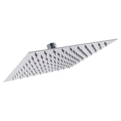 Regadera sin brazo ultra delgada 6X6 AC inox cromo