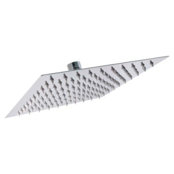 Regadera sin brazo ultra delgada 6X6 AC inox cromo