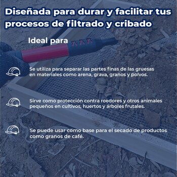 Malla Criba DeAcero 8 x 8 0.91 M