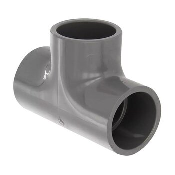 TEE PVC HID CEM 038 MM 1 1/2 CED 80