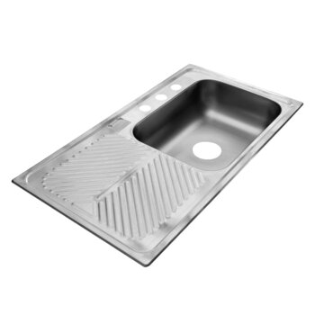 Fregadero Eb Técnica 101 x 54 cm 1 tina 1 escurridor