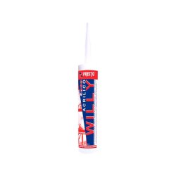 Sellador Acrílico Siliconizado Presto Willy 320 280 mL