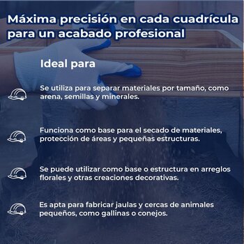 Malla Criba DeAcero 3 x 3 0.91 M