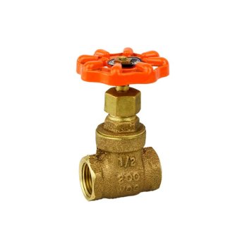 Válvula de Compuerta Roscable de laton Urrea 13 mm