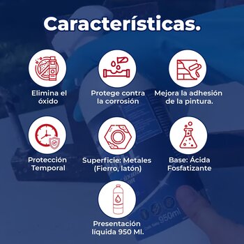 Removedor de Óxido D-Soxidel Cretosil 950 ML