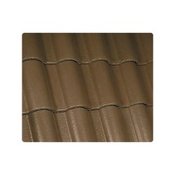 Teja Concreto Mediterránea 44 x 30 cm Tabaco
