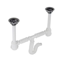 Cespol Pvc Flexible Doble Bote Grande y Contracanasta