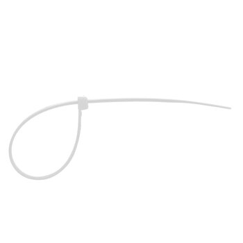 Cincho Plástico Volteck Transparente 35 cm