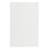 Placa Ciega Lucek Flat Blanco