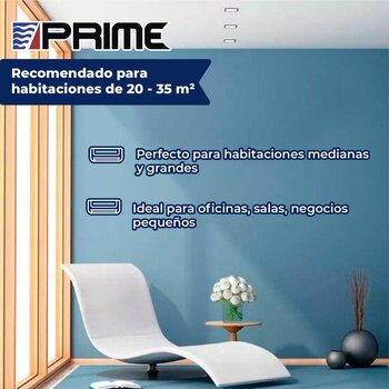 Aire Acondicionado Minisplit 1.5 Ton Solo Frio 220V Prime